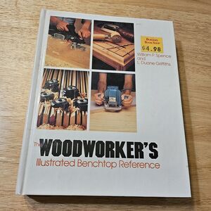 Woodworker's Illustrated Benchtop Reference Hardcover Book William Spence 1989